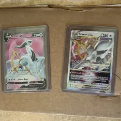 Pokemon TCG 2-Card Lot Arceus VSTAR 123/172 / Arceus V 166/172 Holo - Image 1