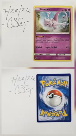 Mewtwo SM77 - Sun & Moon Promo - Black Star Promo - English Pokemon TCG - Image 3
