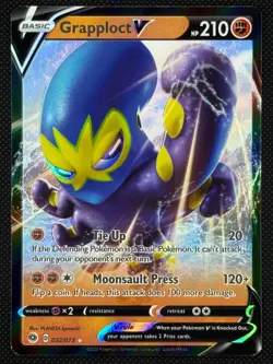 Grapploct V 032/073 Holo V Rare Champion's Path Near Mint - Image 1