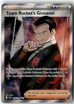 Team Rocket's Giovanni [DRI - 225/182] Ultra Rare SV10: Destined Rivals EN NM - Image 1