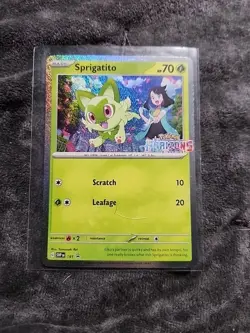Pokemon TCG - Sprigatito - 191 SVP Promo Stamped Horizons The Series - Image 1