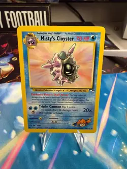 MISTY'S CLOYSTER 29/132 GYM HEROES Unlimited Rare Pokemon - Image 1
