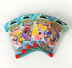 Pokemon TCG - Scarlet & Violet Journey Together Sleeved Booster Pack Art Set (4) - Image 1