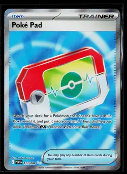 2026 Pokemon Perfect Order Poke Pad Ultra Rare #113/088 NM - Image 1