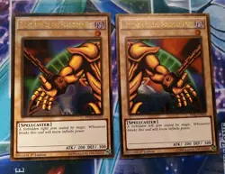 Yugioh Right Arm of the Forbidden One PGL2-EN024&5 Left Arm of the Forbidden One - Image 1