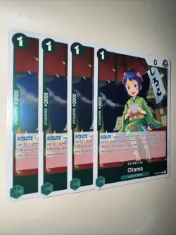 One Piece TCG OP07-022 Otama X4 Playset English Card Game CCG - Image 2