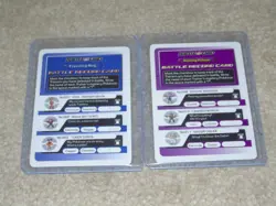 Nintendo Game Boy Advance Pokemon Lot of 2 Battle Record Cards Freezing Poison E - Image 1