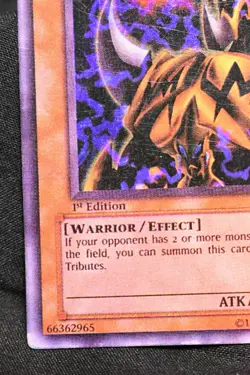 The Fiend Megacyber 1st Edition PSV-100 HP/MP Ultra Rare Holo Yugioh Card - Image 5