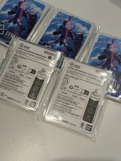 50x Gundam Card Game Prerelease Promo Sleeves (5 packs of 10 Sleeves) New Unused - Image 2