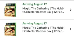 PRESALE MTG Magic The Gathering The Hobbit Collector Booster Box English - Image 2