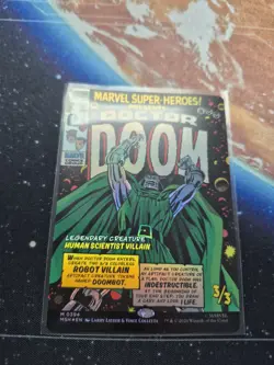 Magic the Gathering Doctor Doom 0394 Marvel Super Heroes Borderless FOIL - Image 1