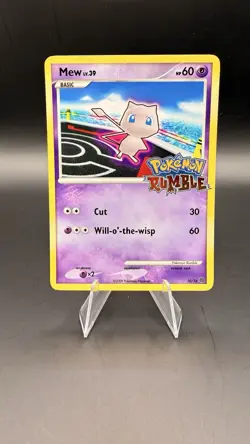 Pokemon TCG Mew Pokemon Rumble 10/16 LP+ Condition - Image 1