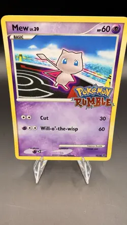 Pokemon TCG Mew Pokemon Rumble 10/16 LP+ Condition - Image 2
