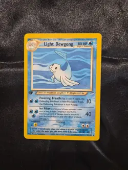 Pokemon Light Dewgong 45/105 Neo Destiny Regular - Image 1