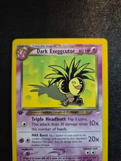 Pokemon Dark Exeggcutor 1st Edition 33/105 Neo Destiny Regular - Image 3