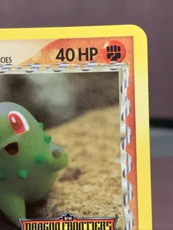 Pokemon TCG Chikorita Delta Species 44/101 Stamped Dragon Frontiers Reverse Holo - Image 3