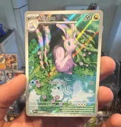 The Pokemon TCG Sliggoo 095/086 Chaos Rising Mega Evolutions Secret Rare En Mint - Image 1
