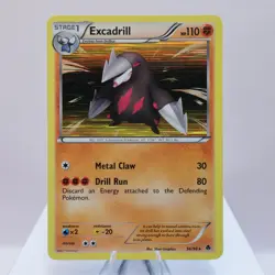 Pokemon TCG - Excadrill 56/98 Emerging Powers Holo Rare - EXC - Image 2