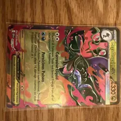 Mega Dragalge ex 065/086 Holo Double Rare Chaos Rising Pokemon Near Mint - Image 1