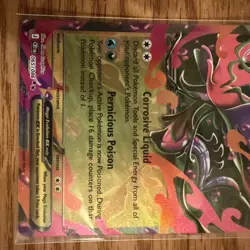 Mega Dragalge ex 065/086 Holo Double Rare Chaos Rising Pokemon Near Mint - Image 4