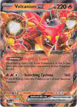 Volcanion ex Journey Together 031/159 Holo Pokemon TCG NM - Image 1