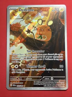 Pokemon TCG Dedenne 93/88 Perfect Order Illustration Rare Near Mint - Image 1