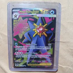 MEGA STARMIE EX FULL ART 102/88 CLEAN mint Pokemon TCG RARE - Image 2