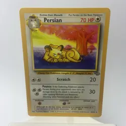 Pokemon Persian 42/64 Uncommon Base 1999 - Image 1