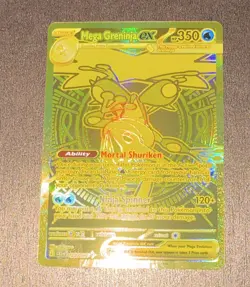 Pokemon TCG Mega Greninja Mega Hyper Rare 122/085 CRI ENG - Image 2