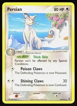 Persian 44/112 - Pokemon FireRed & LeafGreen - Uncommon - LP - Image 1