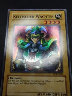YUGIOH 2003 | CELTIC GUARDIAN | LOB-G005 (LOB-007) OLD GERMAN PRINT | EXCELLENT - Image 5