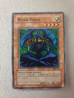 YUGIOH MAHA VAILO SUPER RARE MRL-012 NM - Image 1