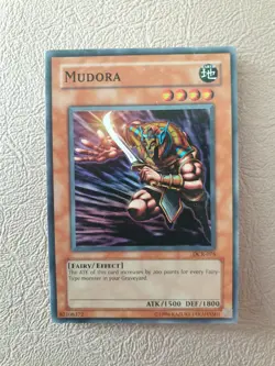 YUGIOH MUDORA SUPER RARE DCR-076 NM - Image 1