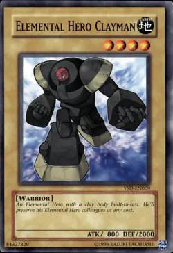 Elemental Hero Clayman - YSD-EN009 - MP - YuGiOh - Image 1
