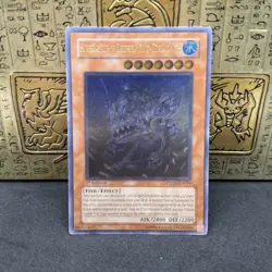 Yugioh Superancient Deepsea King Coelacanth PTDN-EN034 Ultimate Rare 1st Ed NM - Image 1
