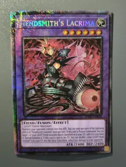 Near Mint Yugioh Fiendsmith’s Lacrima RA05-EN038 Starlight Rare 1st Edition - Image 1