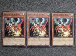 YUGIOH X3 DROLL & LOCK BIRD PLAYSET 1ST EDITION COMMON#L5DD-ENC04 NM - Image 1