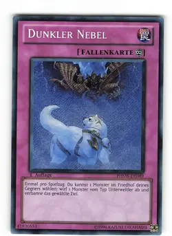 Yugioh DUNKLER NEBEL , phsw-de089 Secret Rare deutsch Excellent 1. Auflage - Image 1