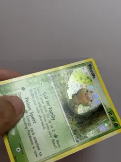 Pokemon Card - Weedle FireRed & LeafGreen 86/112 Reverse Holo Review Condition - Image 4