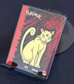 Rare Full Art Pokemon Team Rocket Persian #64 Low Pop Card Tops/GameFreak ⭐ - Image 1