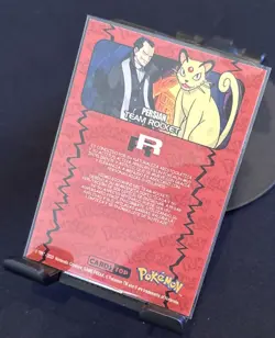 Rare Full Art Pokemon Team Rocket Persian #64 Low Pop Card Tops/GameFreak ⭐ - Image 2
