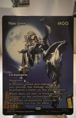 Nine Lives (Borderless) Marvel Universe Eternal-Legal Regular - Image 1