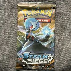 Pokemon Tcg Vintage Xy Steam Siege Booster Pack New Factory Sealed - Image 1