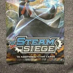 Pokemon Tcg Vintage Xy Steam Siege Booster Pack New Factory Sealed - Image 4