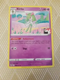 Kirlia Pokemon Prize Pack Series 3 Promo Pokemon Card NM/LP Play Stamp - Image 1