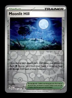 Pokemon TCG Moonlit Hill Uncommon Reverse Holo - Image 1