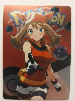 MAY - CUSTOM POKEMON TRAINER FOIL WAIFUS *FULL NUDE 18+* NM - Image 1