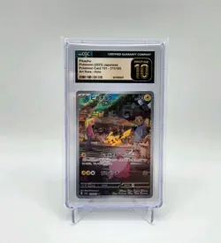 Pokemon Japanese Pikachu Pokemon Card 151 Art Rare CGC PRISTINE 10 - Image 1