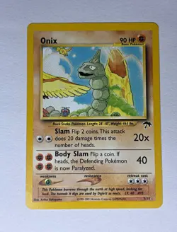 Pokemon TCG Southern Islands Onix 03/18 (2001) Promo Regular Basic 90 HP - Image 1