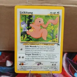 Pokemon TCG Lickitung Card 16/18 Southern Islands NM - Image 1